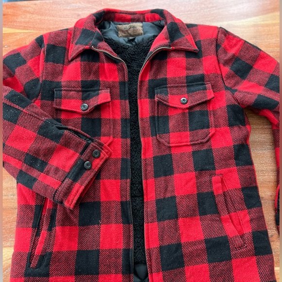 Original White Tails - Fleece Vintage pattern flannel. - Picture 1 of 5